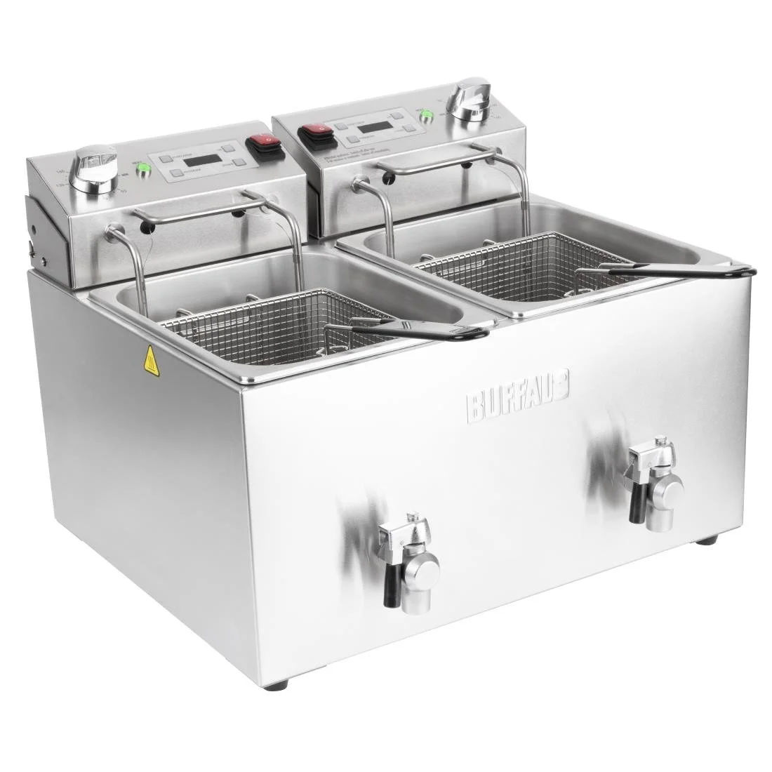 Buffalo Countertop Electric Fryer with Timer 2x8Ltr - Image 10