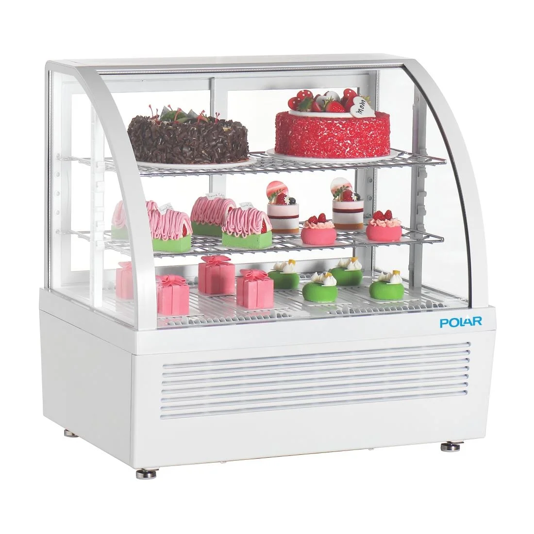 Polar Chilled Food Display Fridge 100Ltr White, A Energy Rating - Image 4