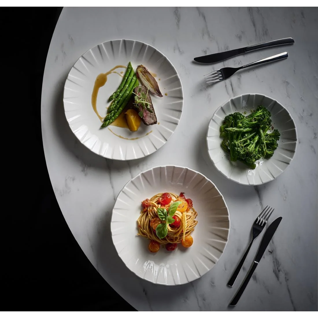 Churchill Alchemy Abstract Coupe Plates 260mm (6 Pack) - Image 4