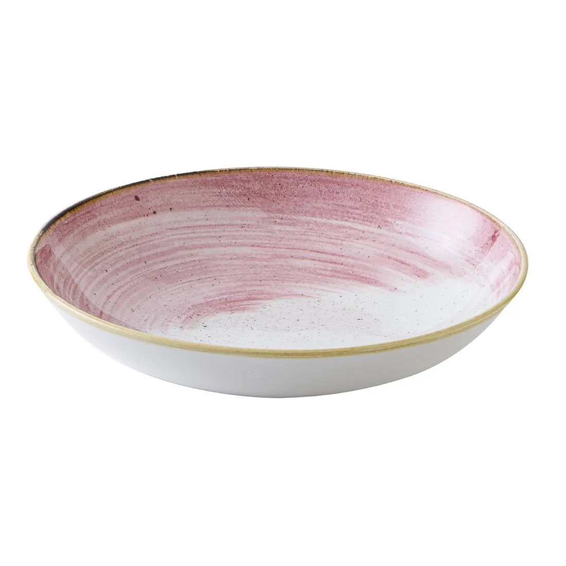 Churchill Stonecast Accents Evolve Coupe Bowls Petal Pink 248mm (12 Pack) - Image 4
