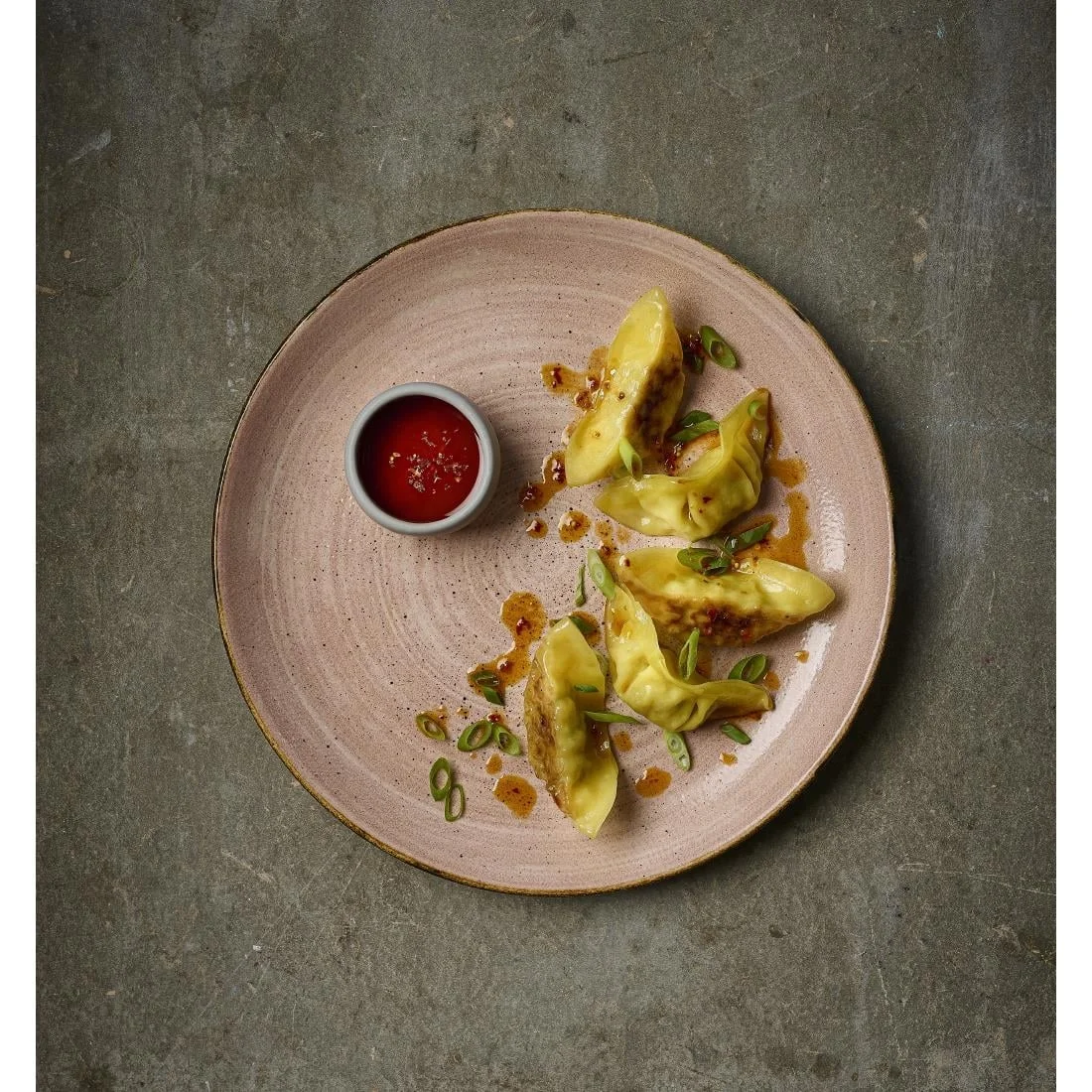 Churchill Stonecast Raw Terracotta Evolve Coupe Plates 220mm (12 Pack) - Image 2