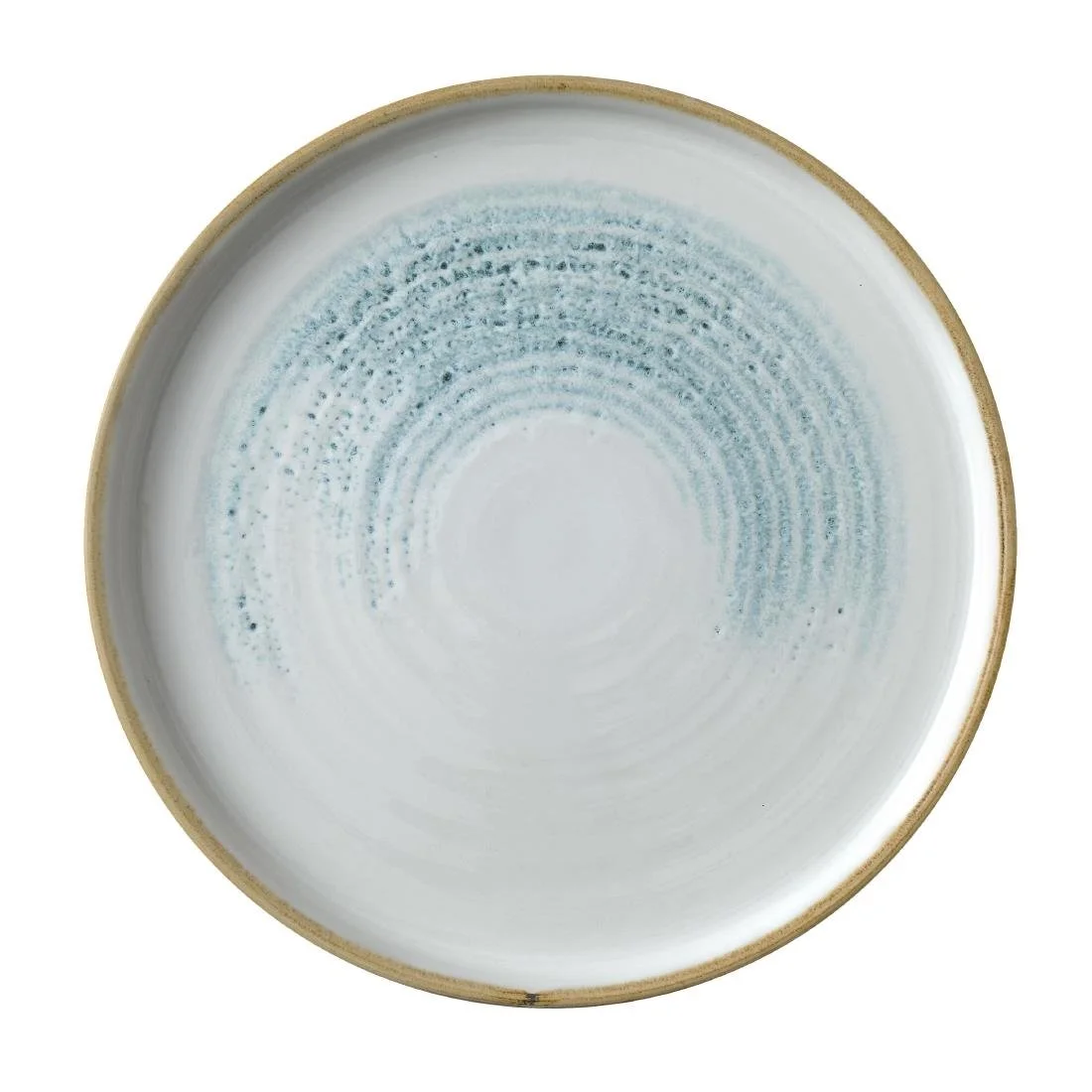 Churchill Homespun Accents Aquamarine Walled Plates 220mm (6 Pack) - Image 1