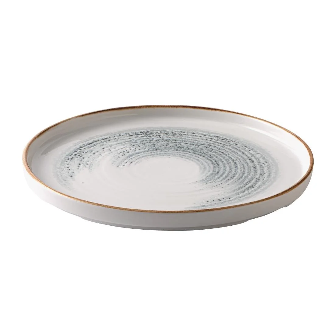 Churchill Homespun Accents Walled Plates Jasper Grey 260mm (6 Pack) - Image 4