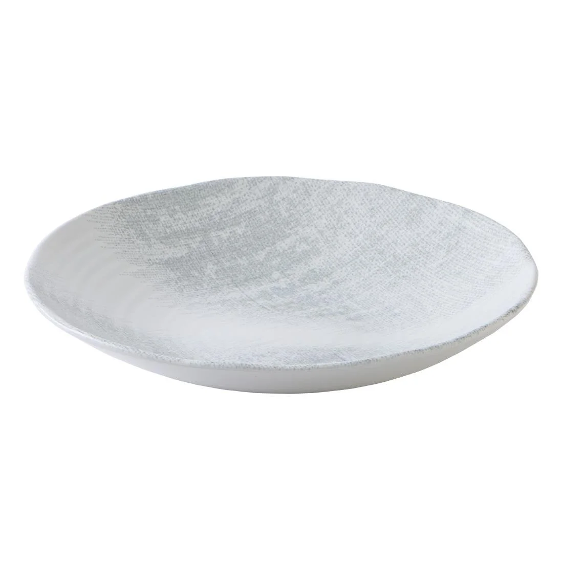 Dudson Makers Collection Jute Grey Organic Coupe Bowls 279mm (12 Pack) - Image 1