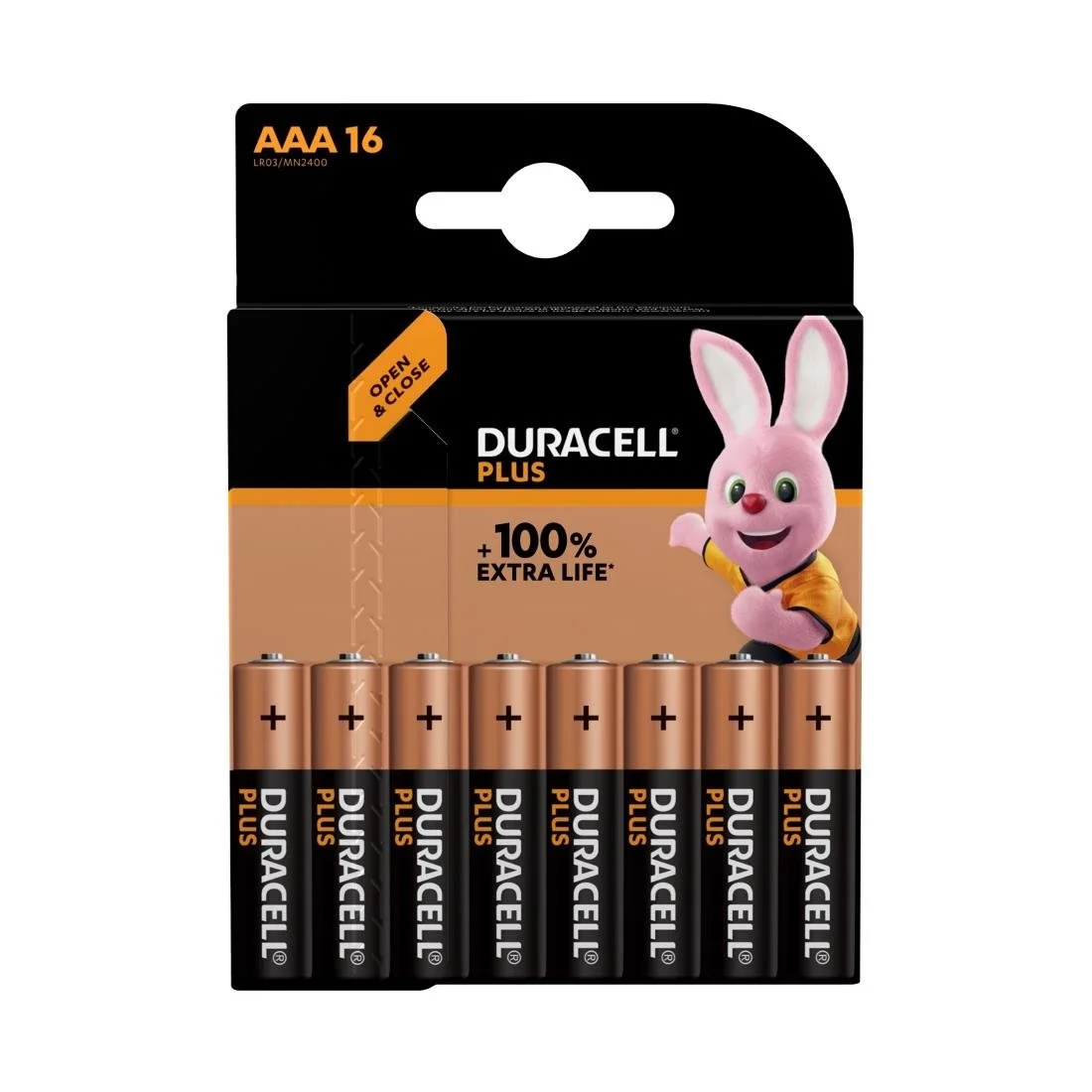 Duracell Plus AAA 1.5V Battery (16 Pack)