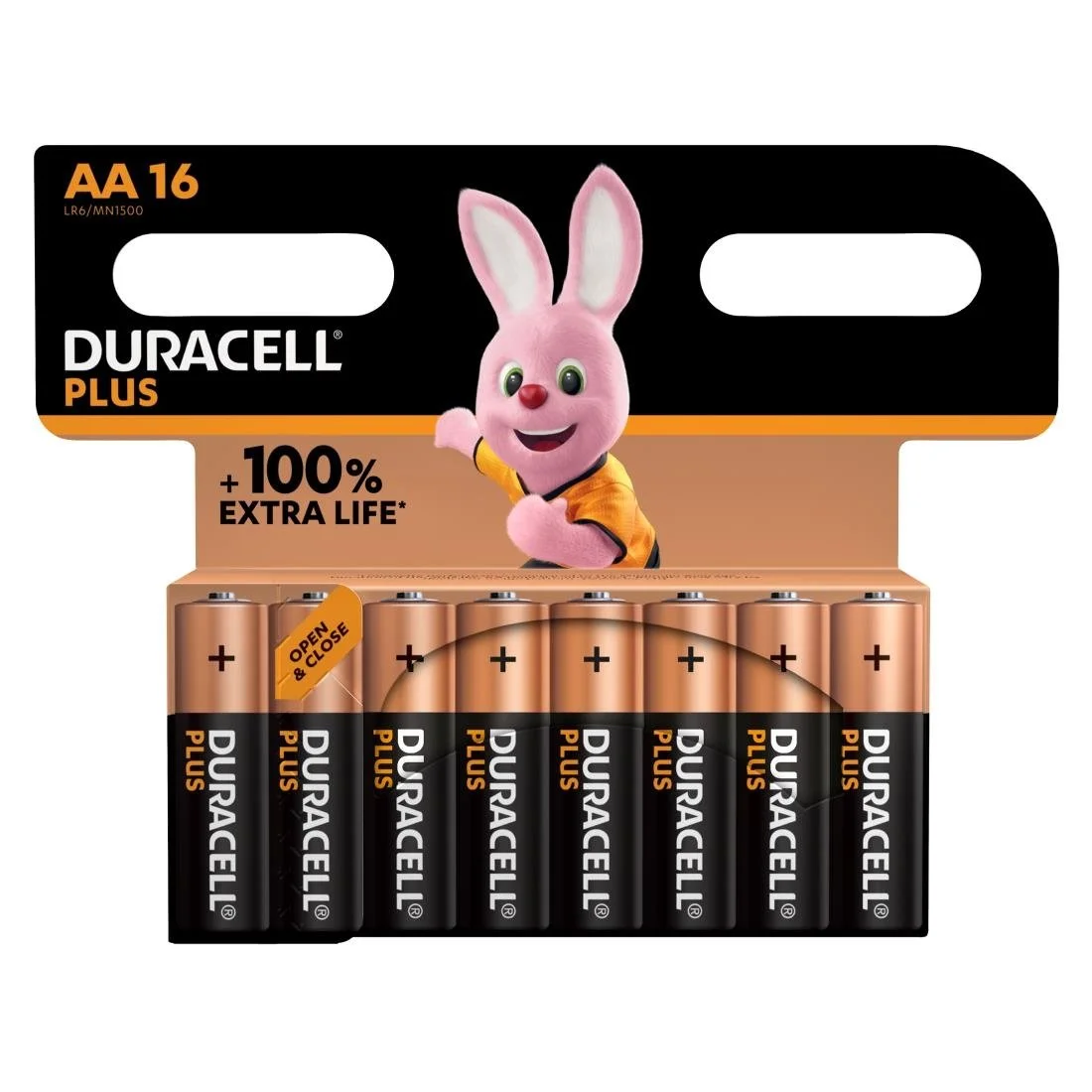 Duracell Plus AA 1.5V Battery (16 Pack)