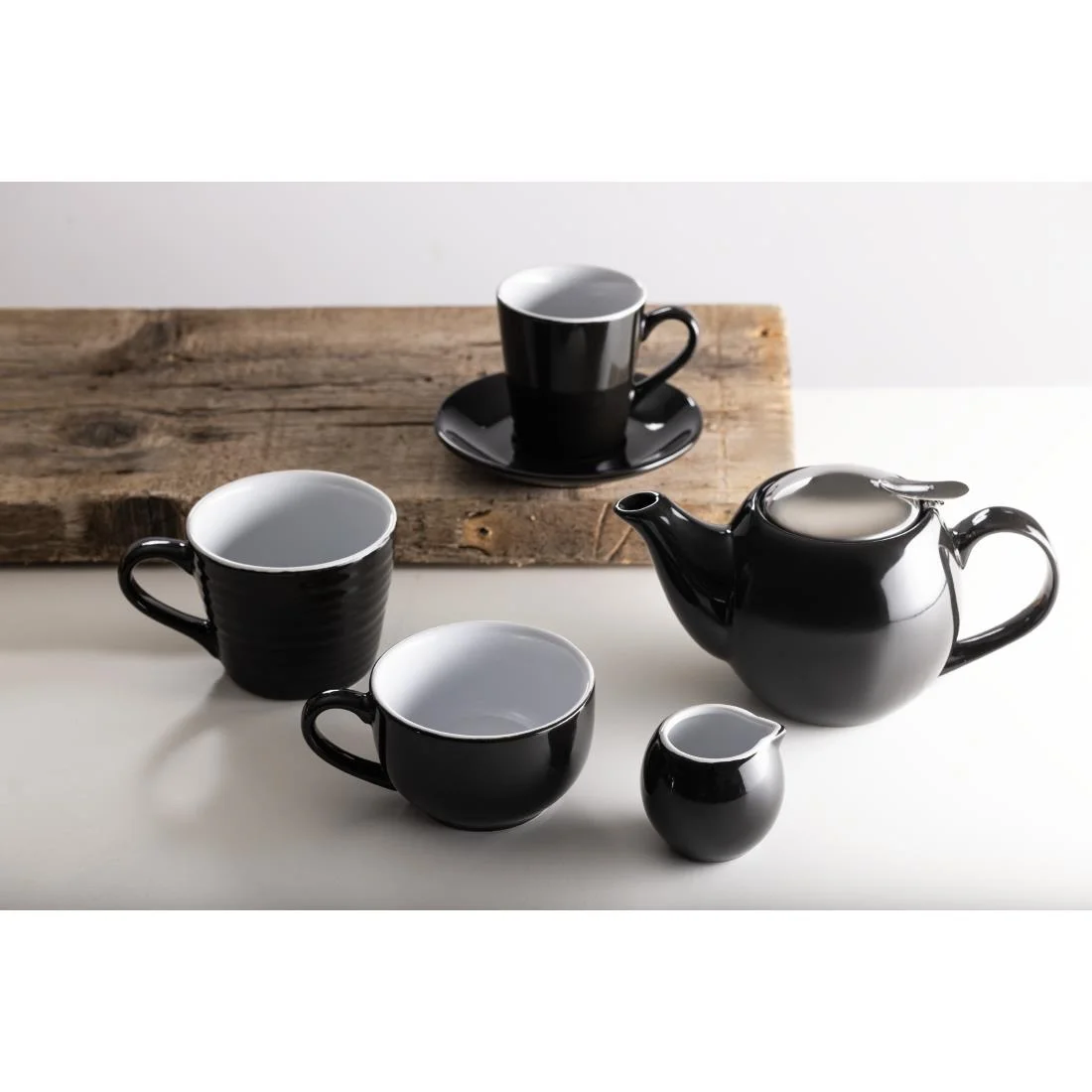 Olympia Cafe Coffee Cups Black 230ml (12 Pack) - Image 7