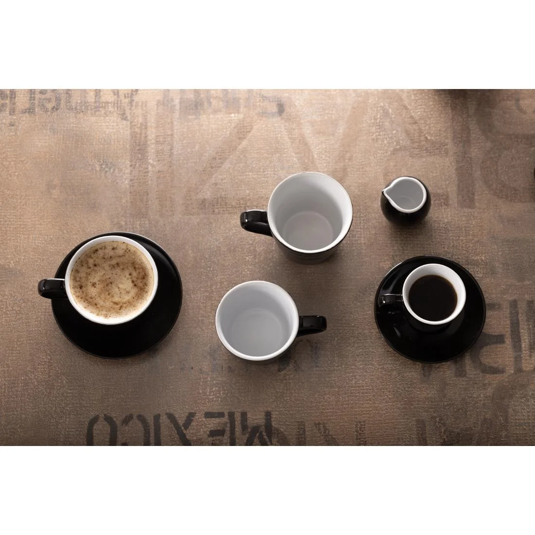 Olympia Cafe Milk Jug Black - 70ml 2.36fl oz (Pack of 6) - Image 11