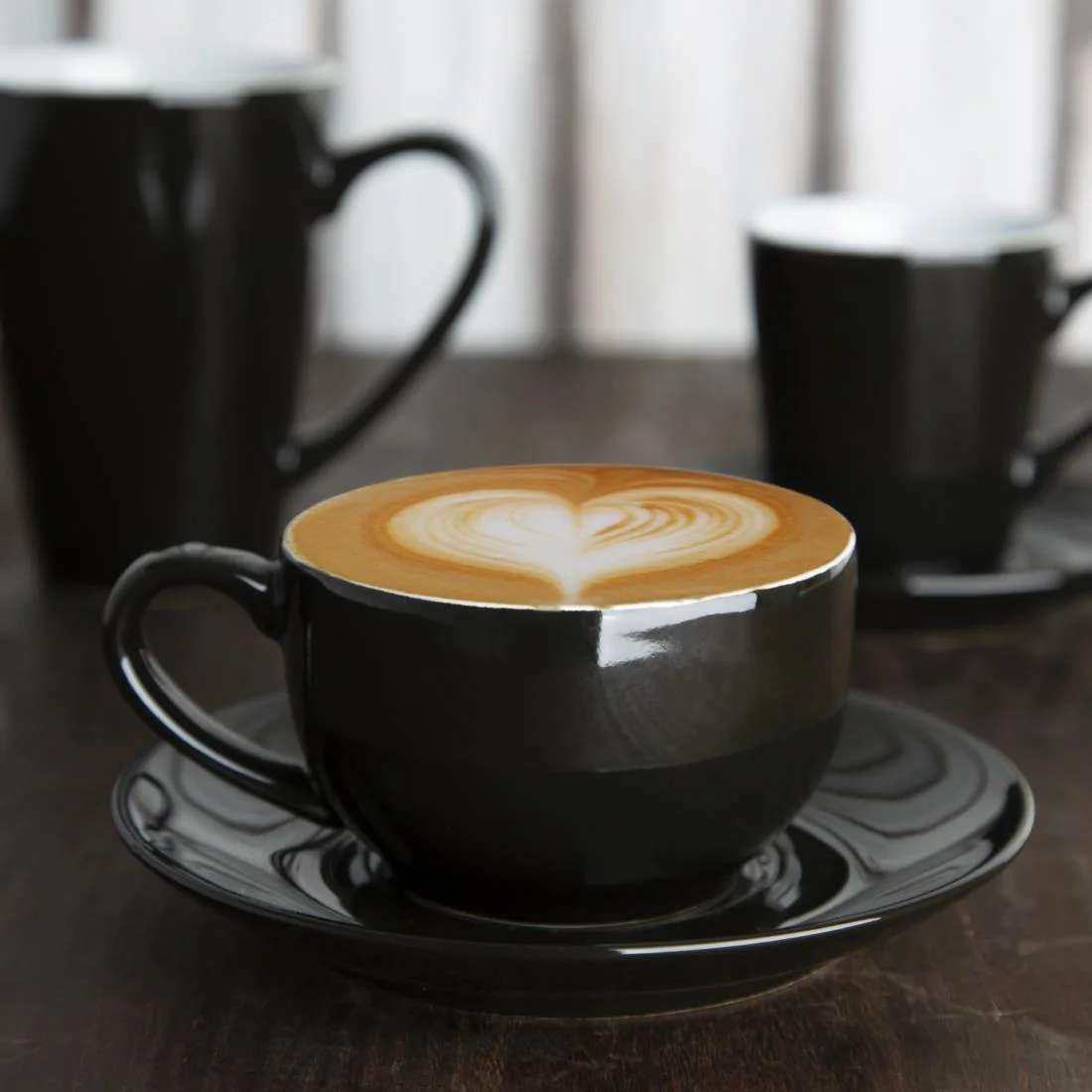 Olympia Cafe Coffee Cups Black 230ml (12 Pack) - Image 16