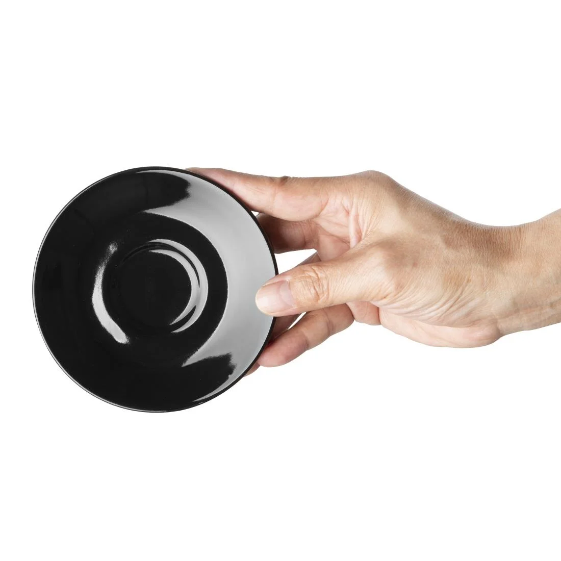 Olympia Cafe Espresso Saucers Black 116mm (12 Pack) - Image 14