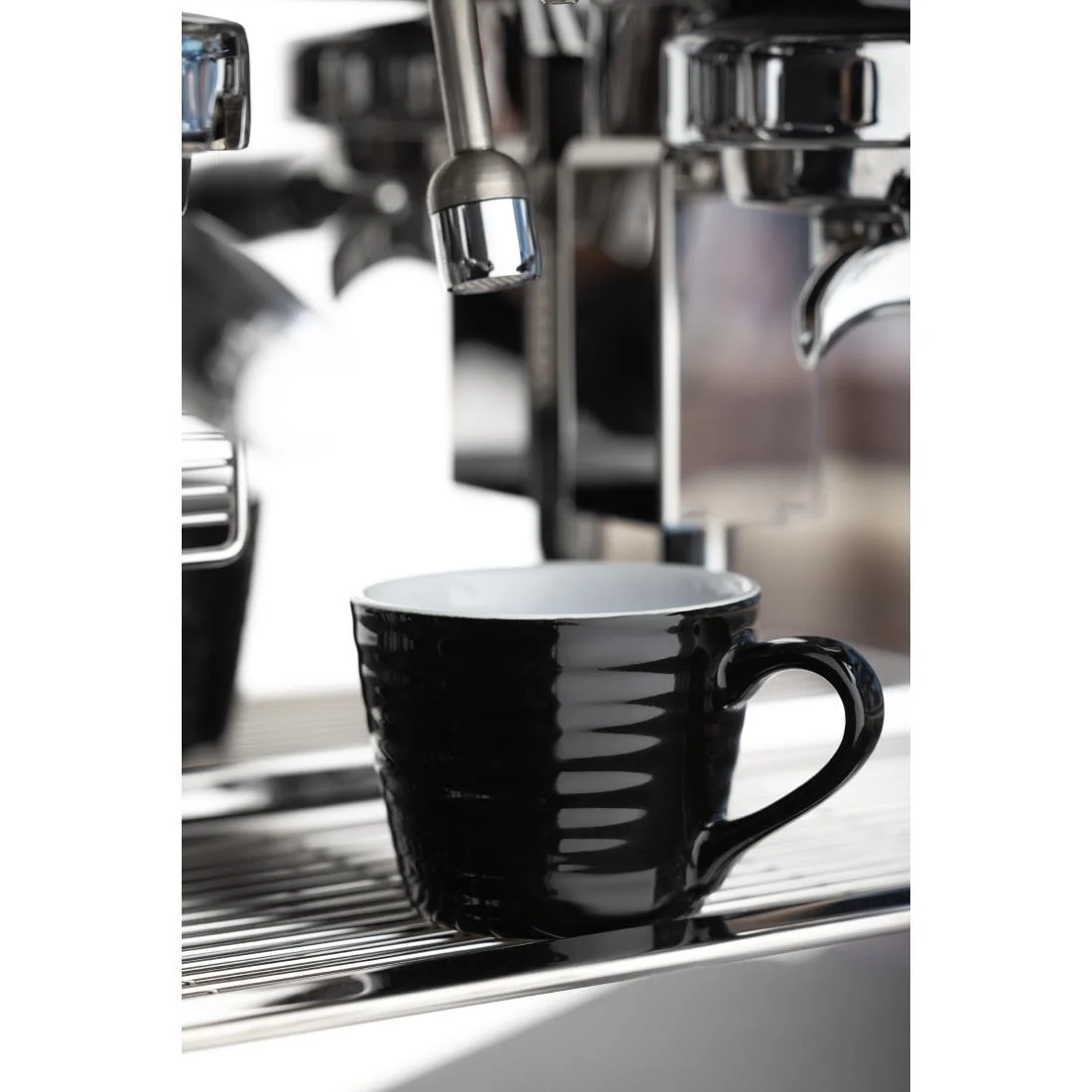 Olympia Cafe Aroma Mugs Black 230ml (6 Pack) - Image 16