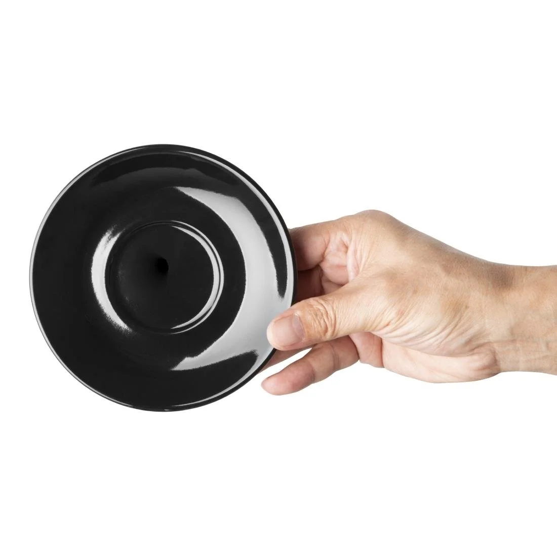 Olympia Cafe Flat White Saucers Black 135mm (12 Pack) - Image 9