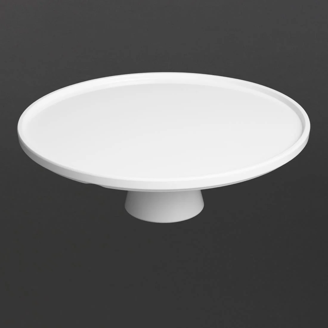 Olympia Kristallon Melamine Round Cake Stand 330x140mm