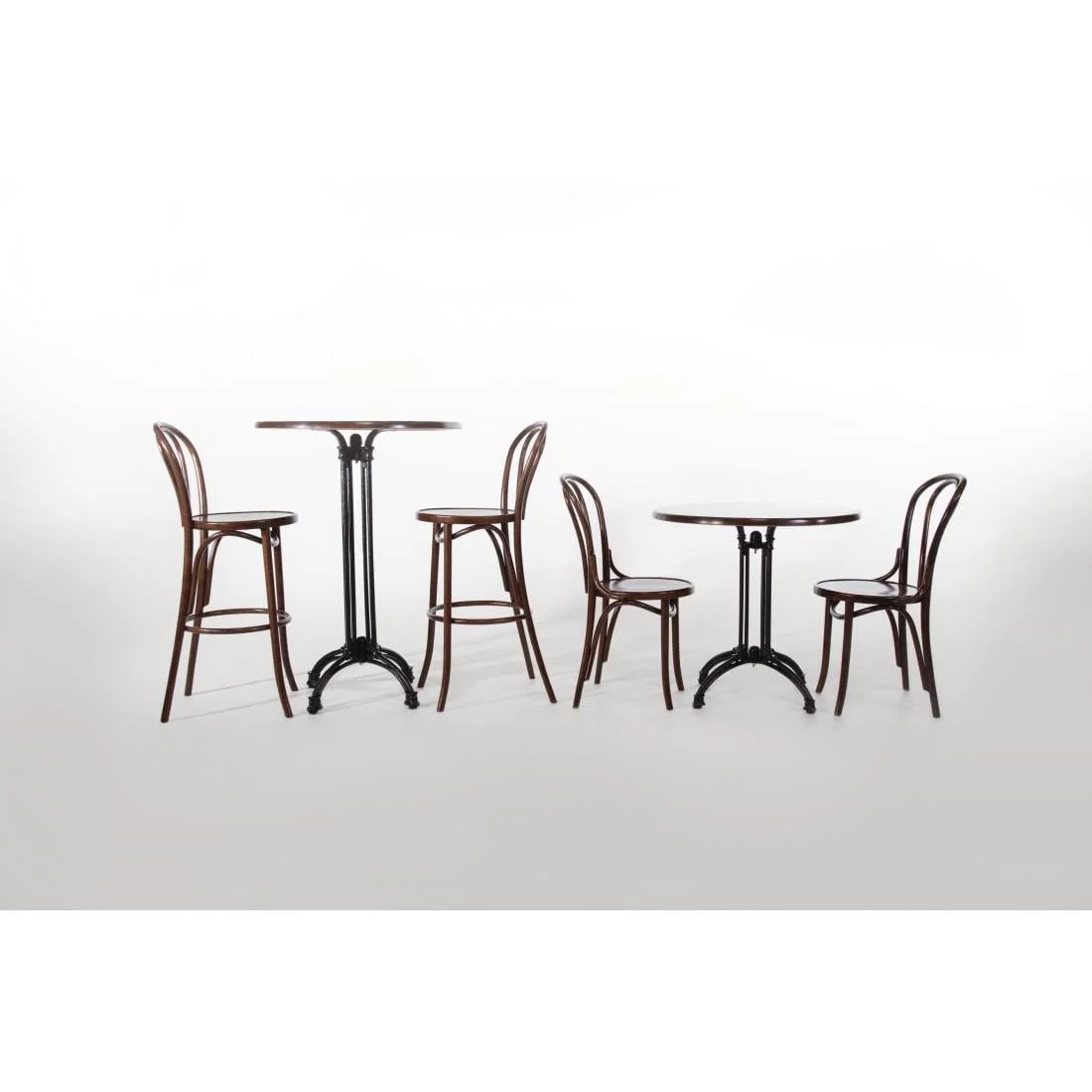 Fameg Bentwood Bistro High Stool - Image 3
