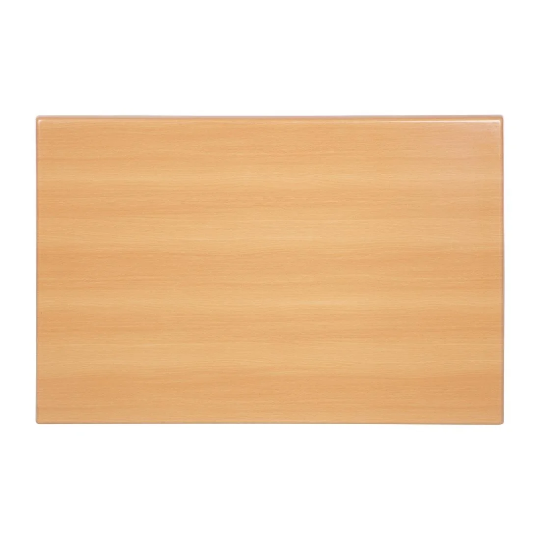 Bolero Pre-drilled Rectangular Tabletop Beech Effect