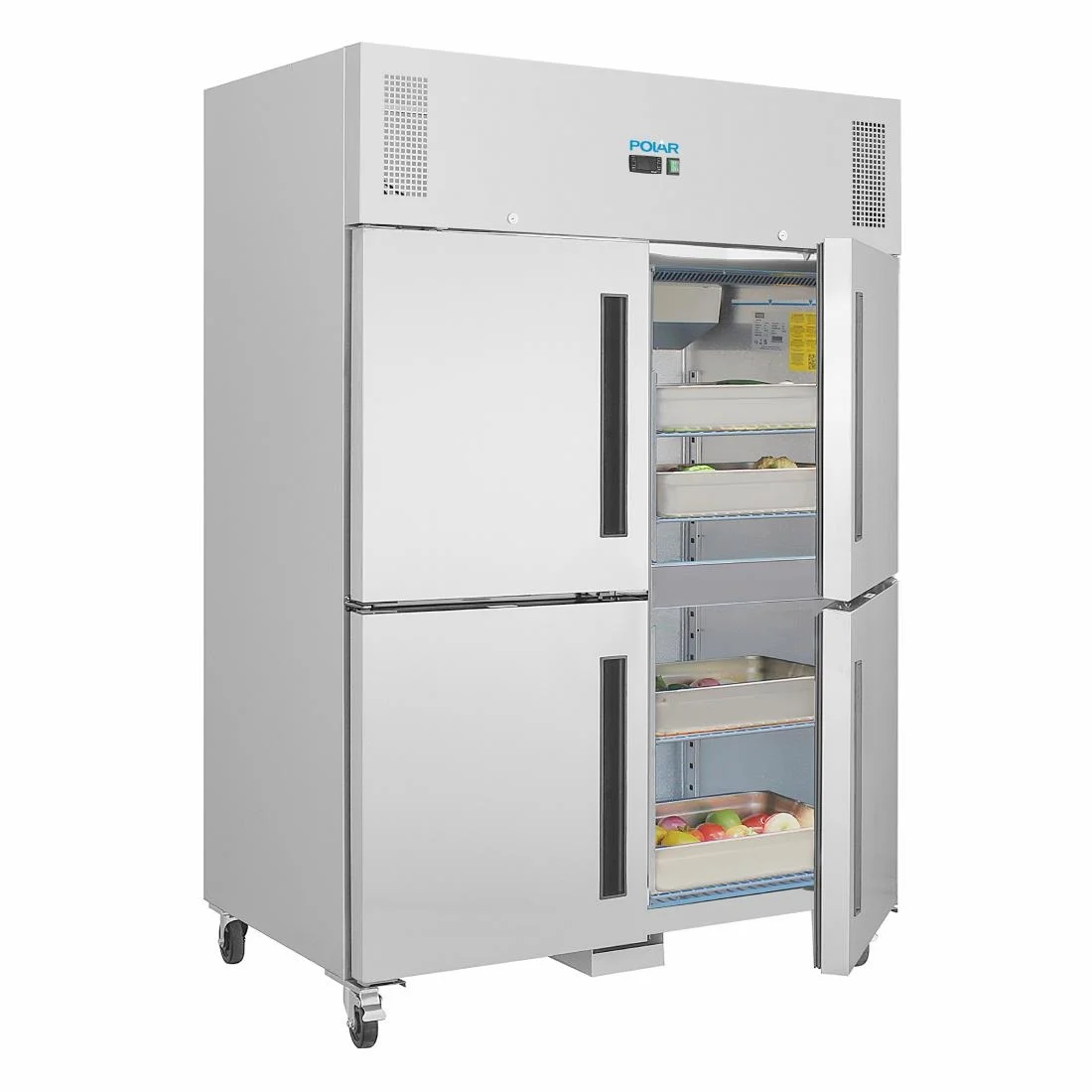 Polar G-Series Upright Double Stable Door Gastro Fridge 1200 Litre - Image 4