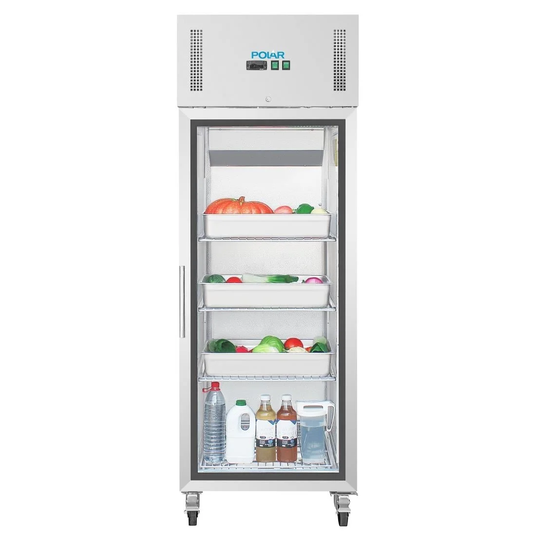 Polar Upright Glass Door Gastro Refrigerator 600Ltr - Image 4