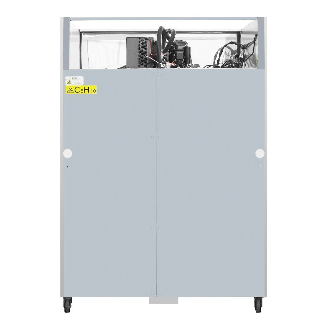 Polar Upright Double Glass Door Gastro Refrigerator 1200Ltr - Image 7
