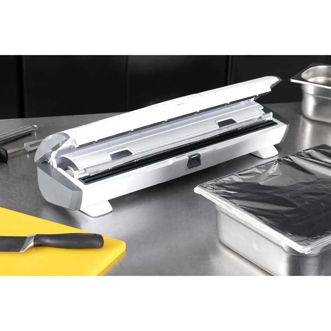 Vogue Aluminium Foil 90m fits Wrap450 Dispenser (Pack of 3) - Image 8