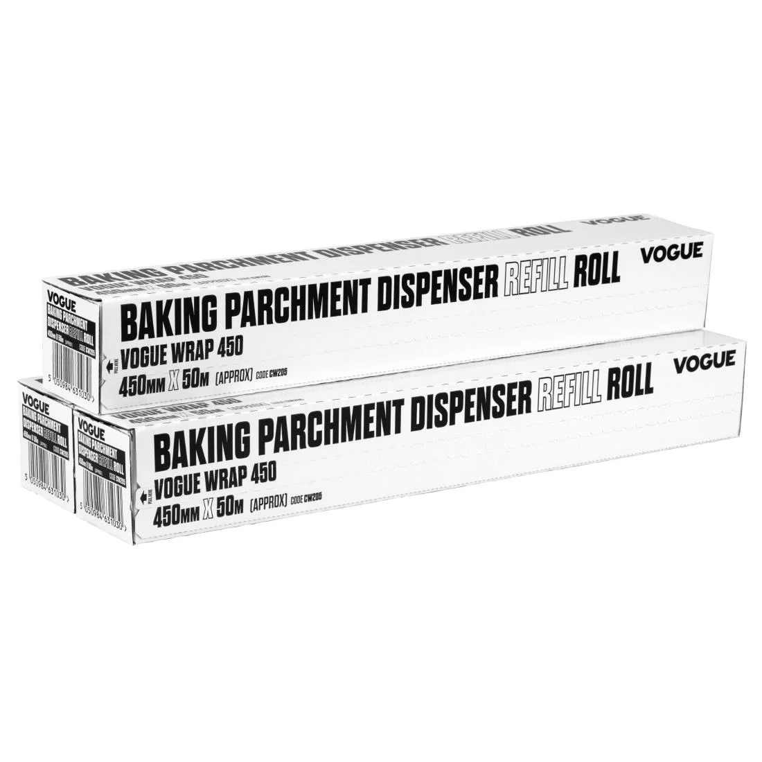 Vogue Baking Parchment 50m fits Wrap450 Dispenser (Pack of 3)