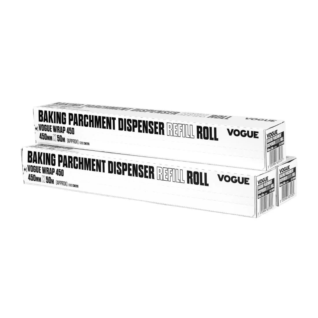 Vogue Baking Parchment 50m fits Wrap450 Dispenser (Pack of 3) - Image 2