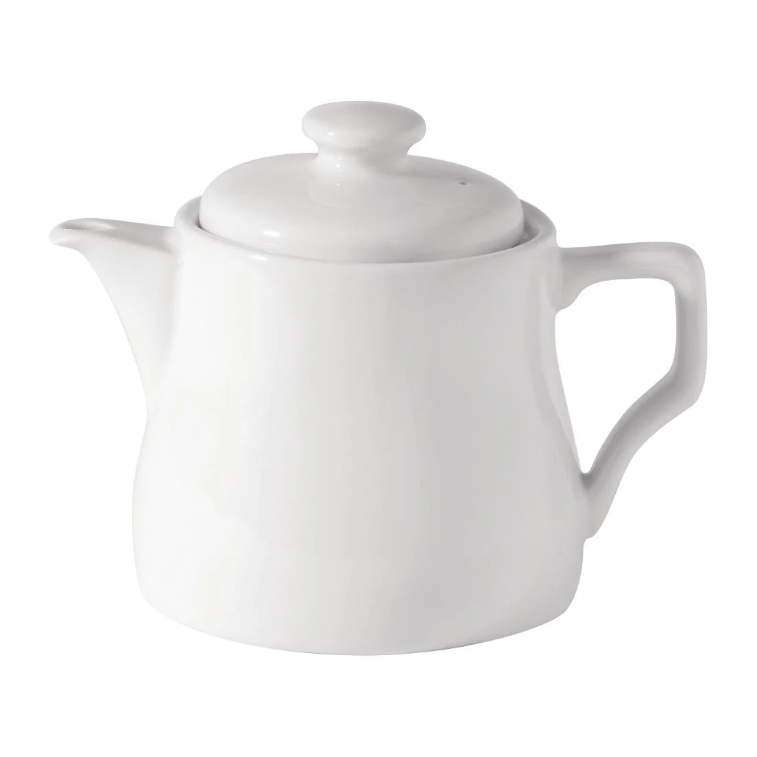 Utopia Titan Teapots White 460ml (6 Pack)