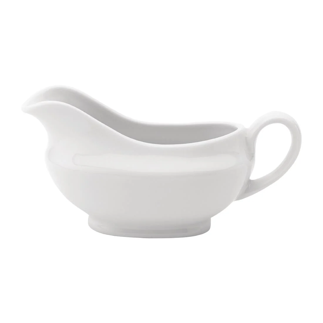Utopia Titan Traditional Sauce Boats White 110ml (6 Pack)