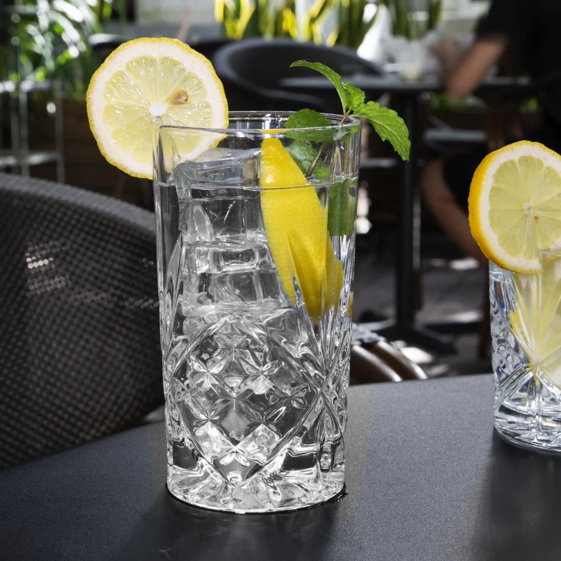 Olympia Old Duke Glass Tumbler 350ml - Image 7