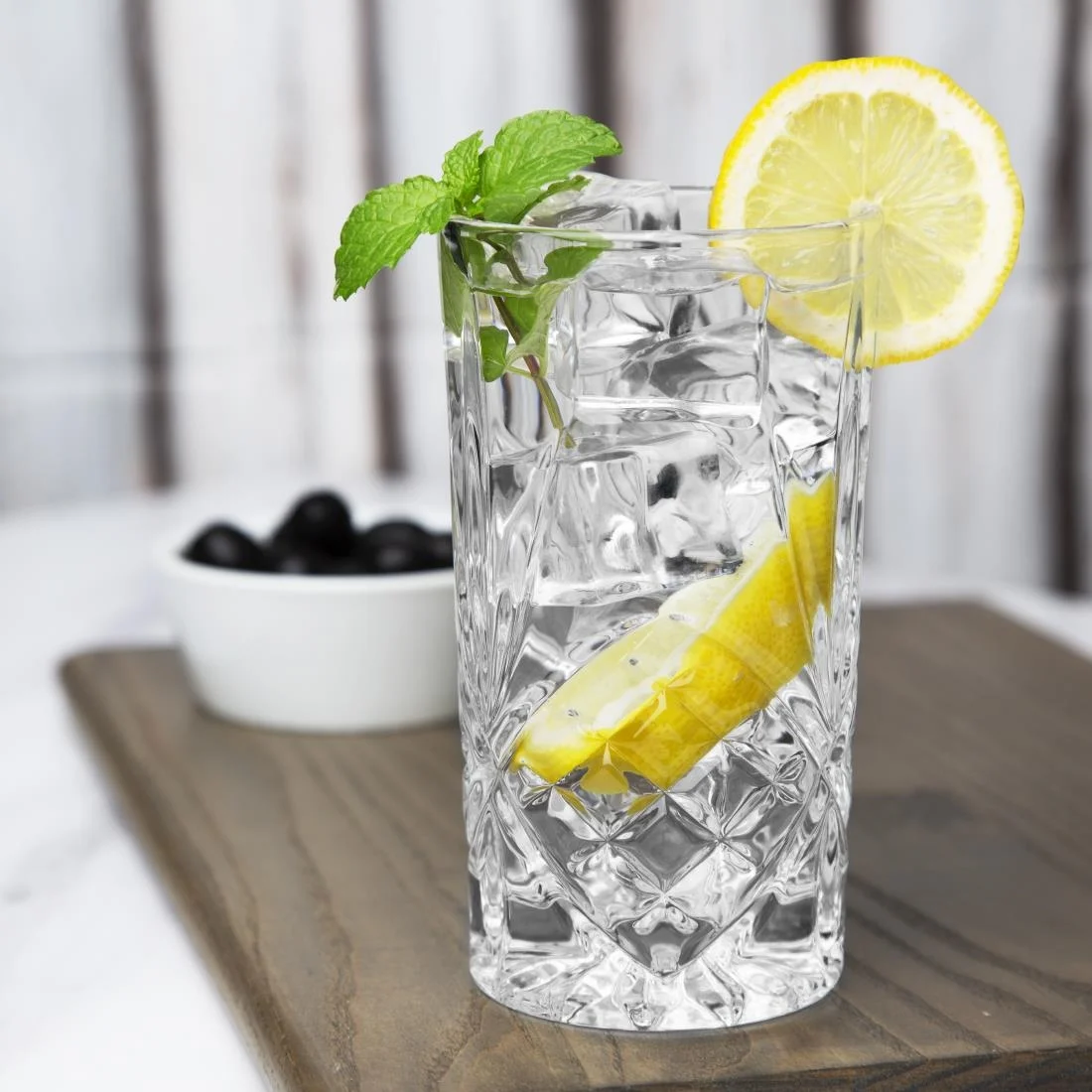 Olympia Old Duke Glass Tumbler 350ml - Image 8