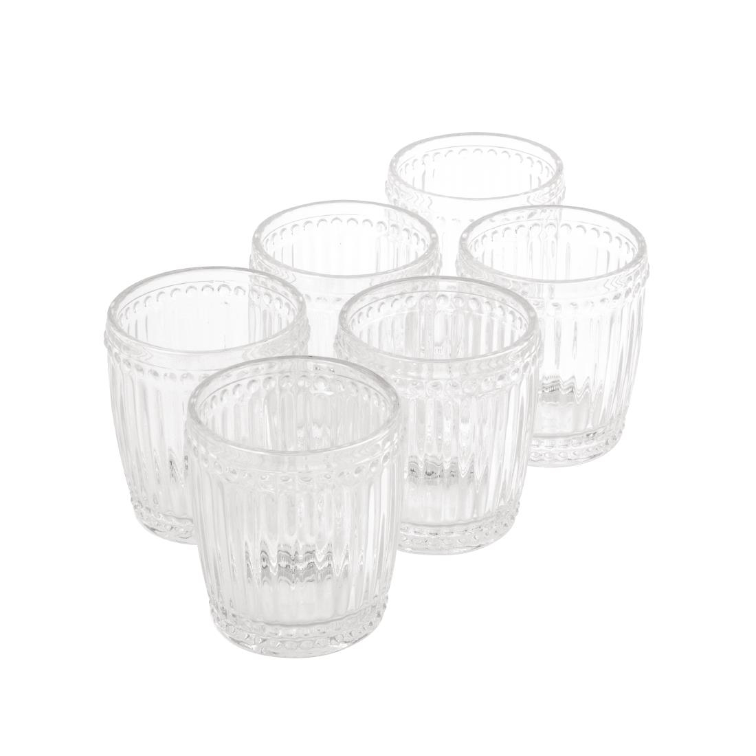 Olympia Baroque Whiskey Glass Clear 325ml