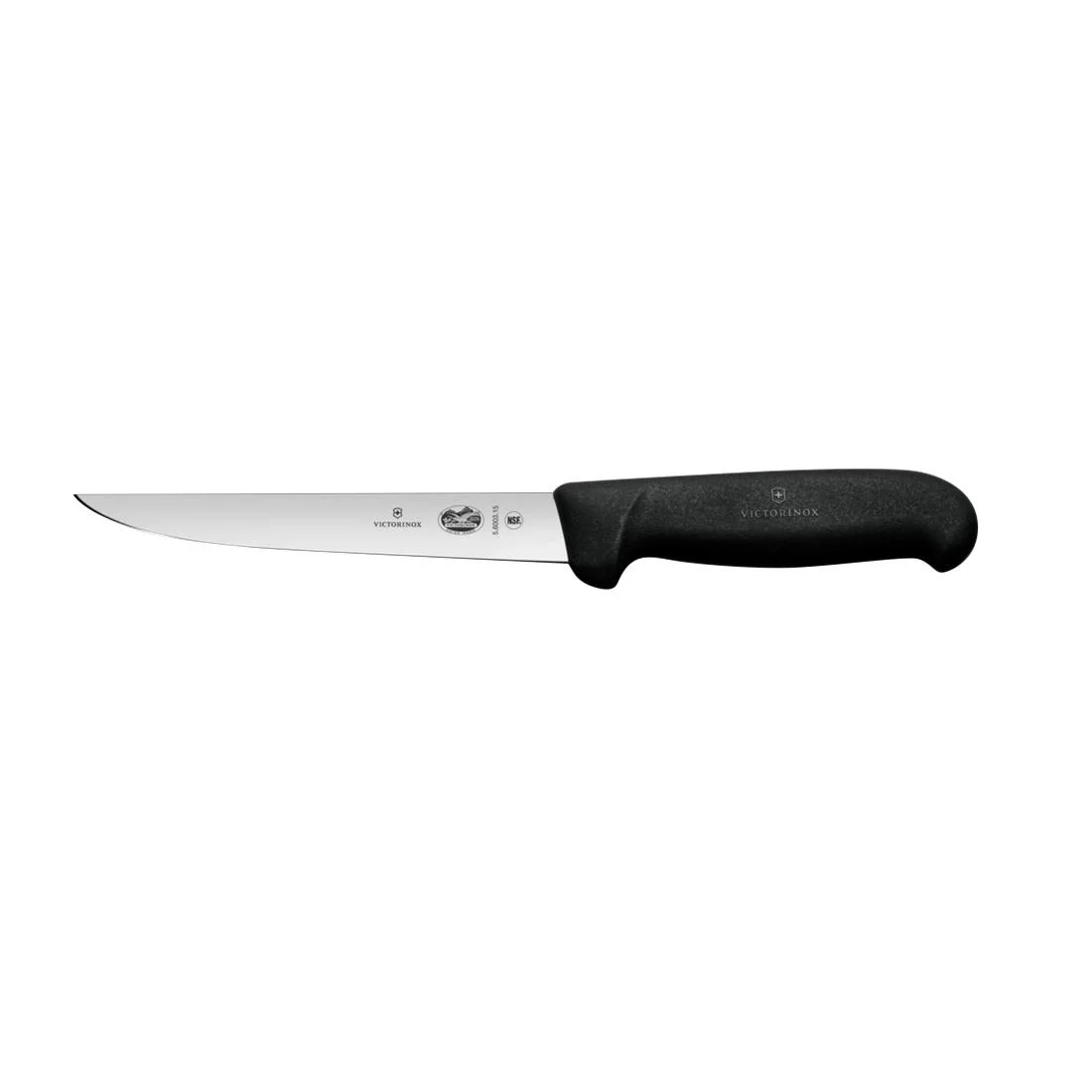 Victorinox Fibrox Boning Knife Straight Wide Blade 15cm - Image 2