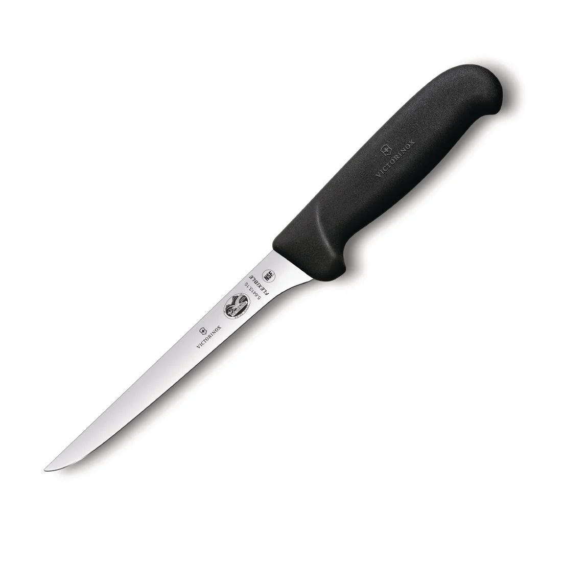 Victorinox Fibrox Boning Knife Curved Edge Narrow Flexible Blade 15cm - Image 3