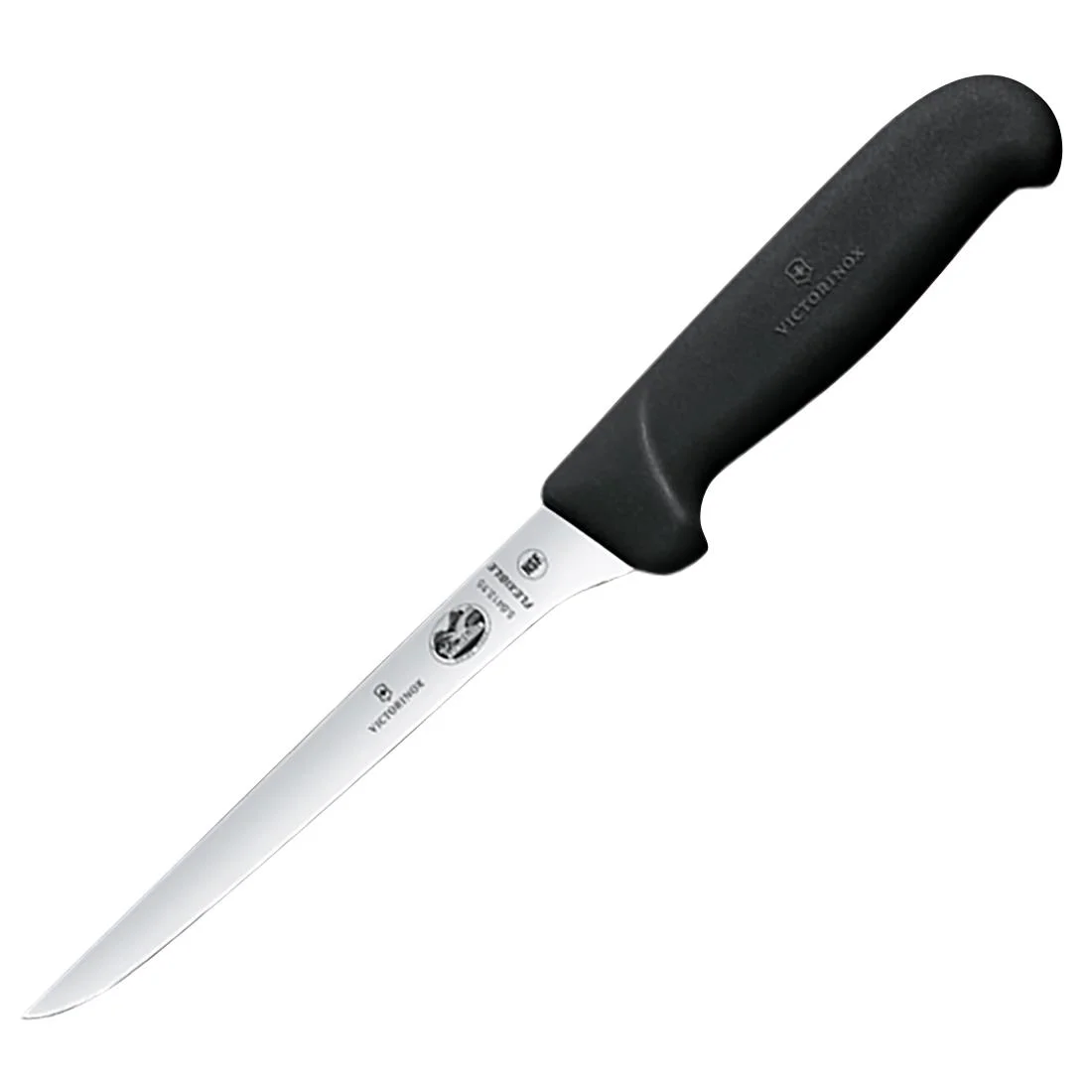 Victorinox Fibrox Boning Knife Curved Edge Narrow Flexible Blade 15cm