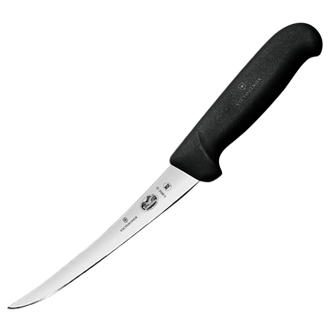 Victorinox Fibrox Boning Knife Narrow Curved Blade 15cm