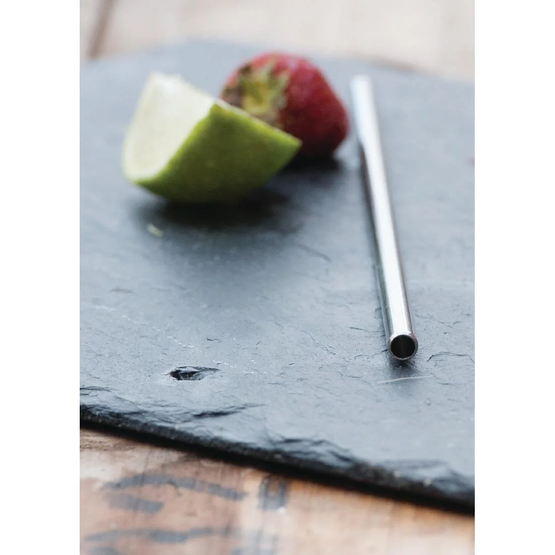 Beaumont Stainless Steel Metal Straws 8.5" (Pack of 25) - Image 5