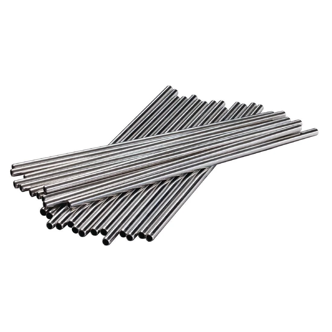 Beaumont Stainless Steel Metal Straws 8.5" (Pack of 25) - Image 9