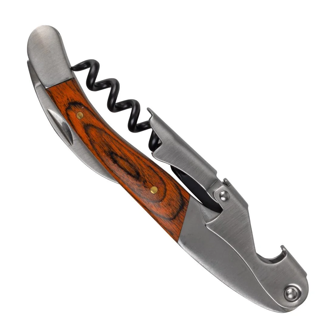 Beaumont Deluxe Waiters Friend with Wooden handle - Image 2