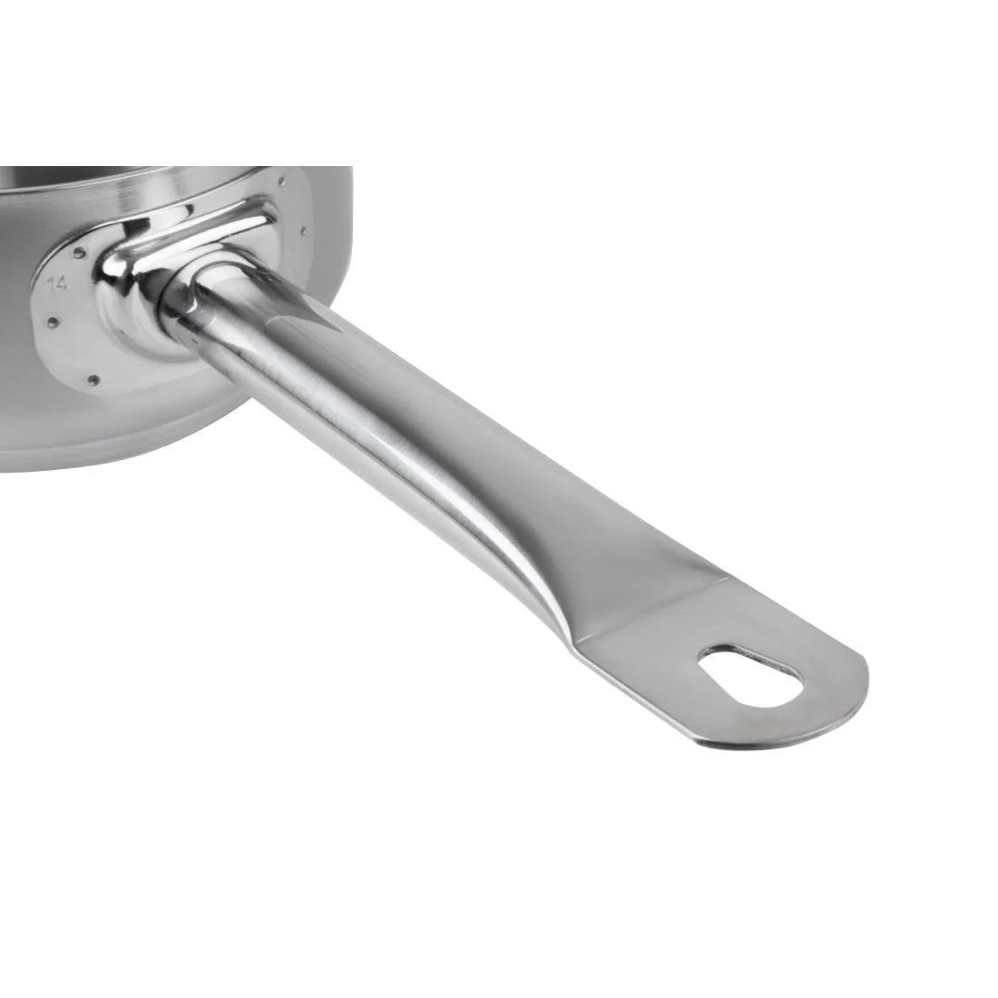 Vogue Stainless Steel Milk Pan 14cm - Image 5