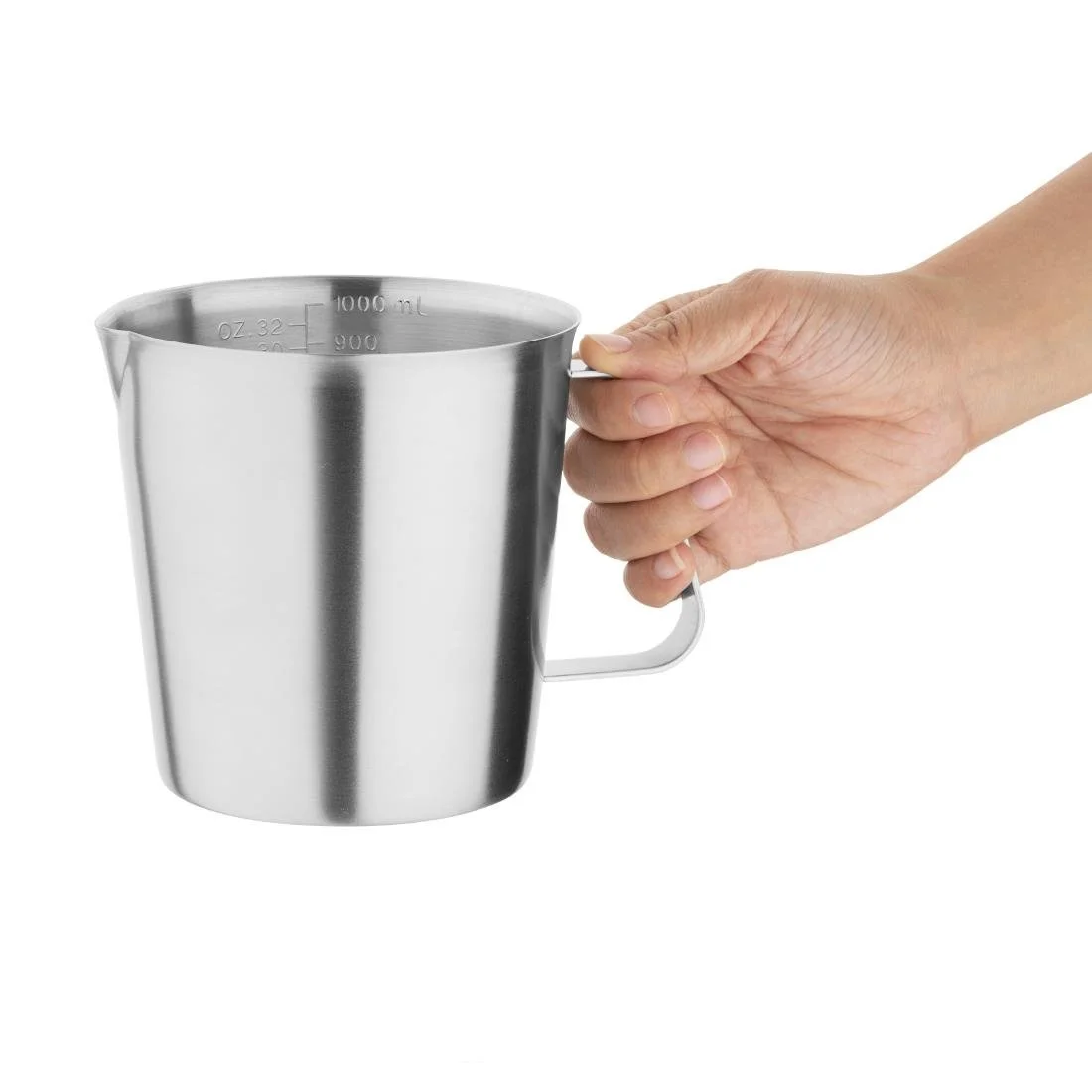 Vogue Stainless Steel Measuring Jug 1ltr - Image 2
