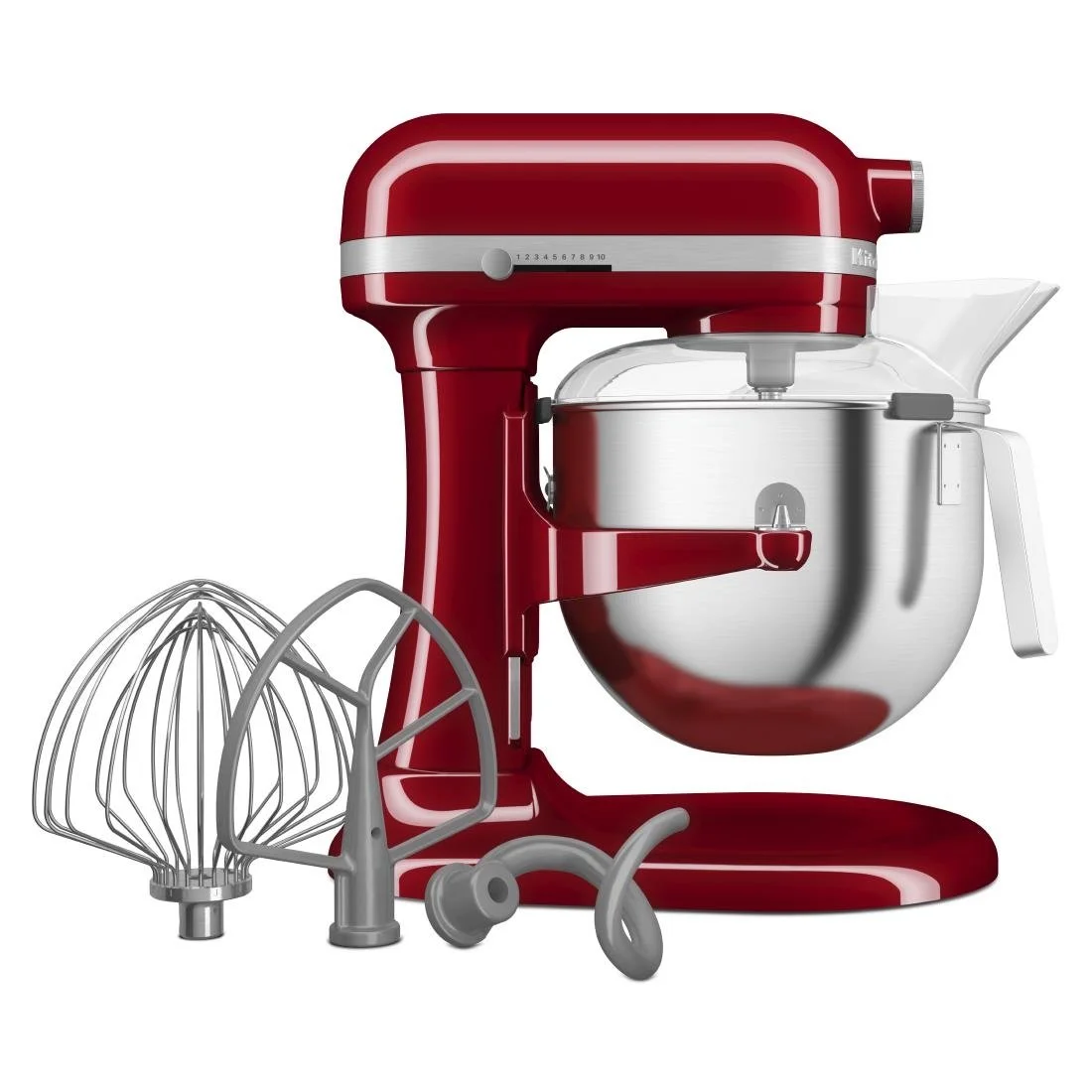 KitchenAid Heavy Duty Bowl-Lift Stand Mixer 6.6Ltr Red 5KSM70JPXBER - Image 5