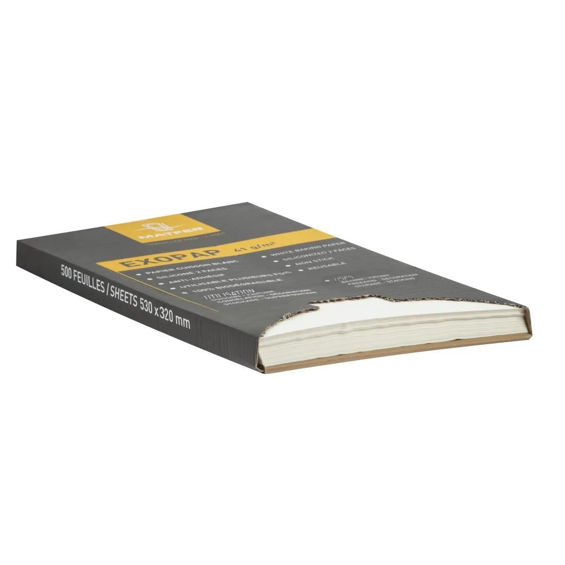 Matfer Bourgeat Exopap Baking Paper 325 x 530mm (Pack of 500) - Image 3