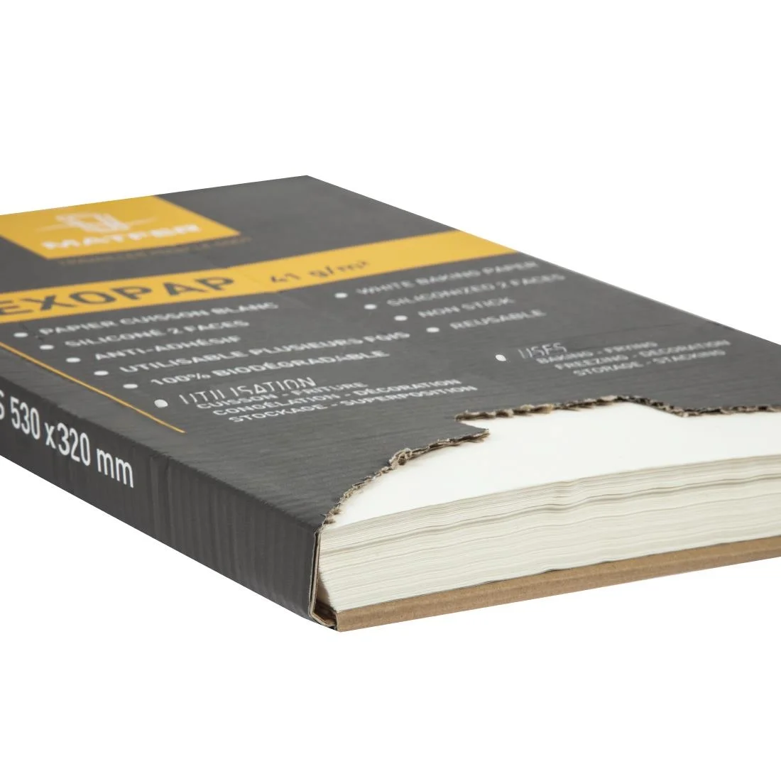Matfer Bourgeat Exopap Baking Paper 325 x 530mm (Pack of 500) - Image 4