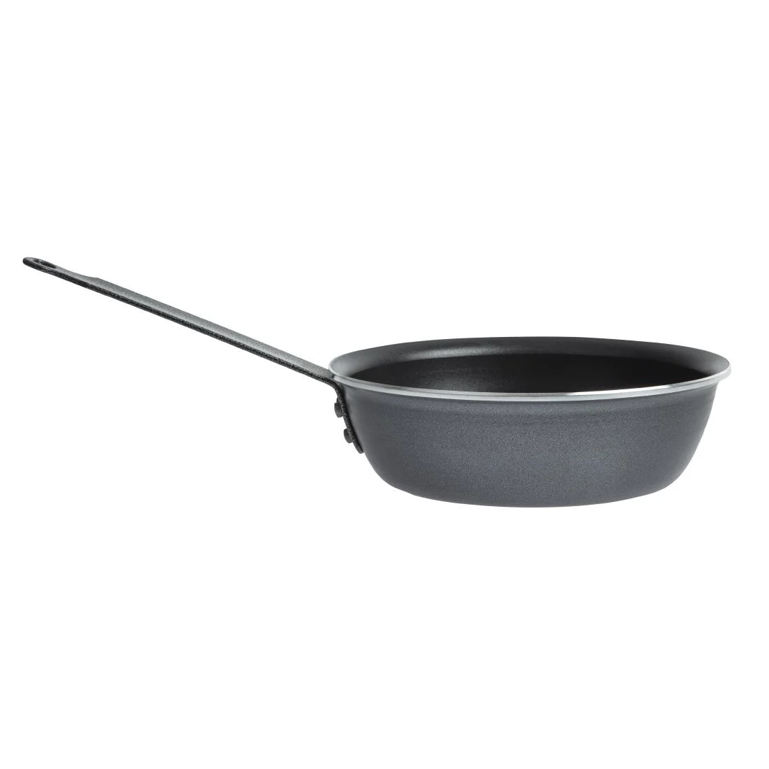 Matfer Bourgeat Classe Chef Aluminium Non-Stick Flared Sauté Pan 8cm - Image 4