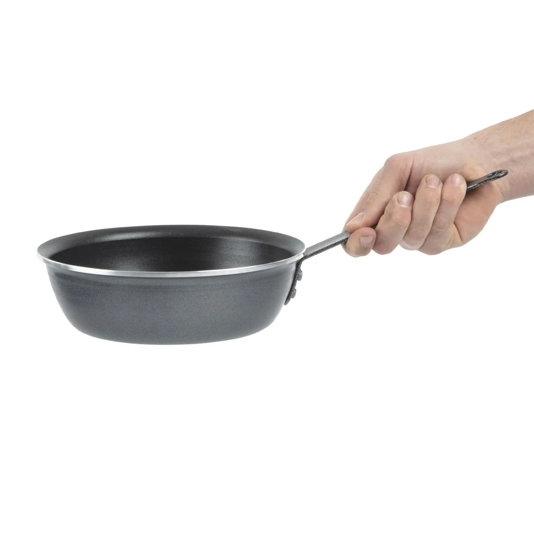 Matfer Bourgeat Classe Chef Aluminium Non-Stick Flared Sauté Pan 8cm - Image 7