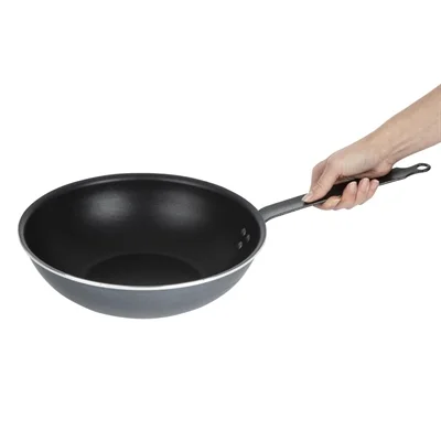 Matfer Bourgeat Classe Chef Aluminium Non-Stick Wok Flared Sauté Pan 11cm - Image 5