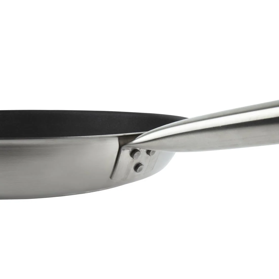 Matfer Bourgeat Tradition Stainless Steel Pro Non-Stick Frying Pan 32cm - Image 6