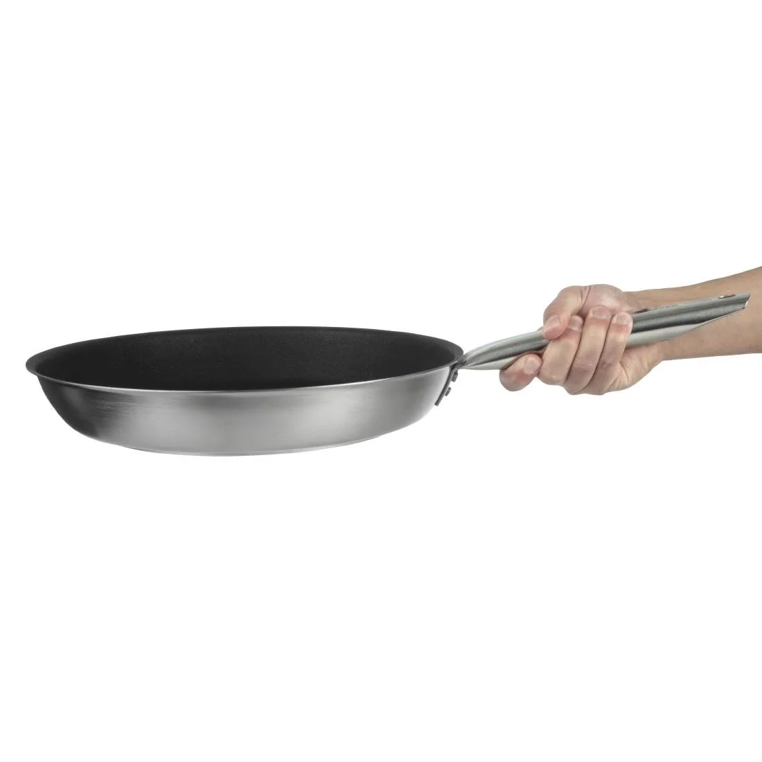 Matfer Bourgeat Tradition Stainless Steel Pro Non-Stick Frying Pan 32cm - Image 7