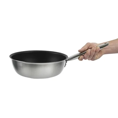 Matfer Bourgeat Tradition Stainless Steel Pro Non-Stick Sauté Pan 28cm - Image 7