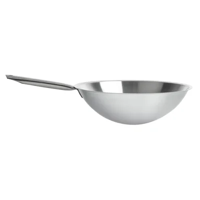 Matfer Bourgeat Tradition Ceramic Coated Wok 30cm - Image 3
