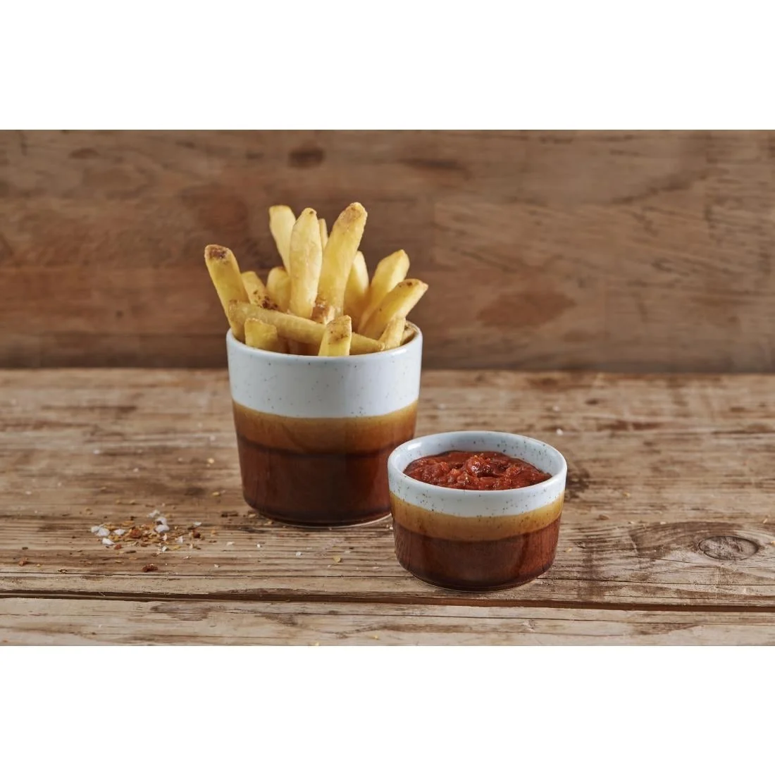 Siena Nourish Straight Sided Dip Pots Barley White 4oz (12 Pack) - Image 7